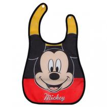 Babador Avental Impermeável Para Bebê Mickey 9 à 12 Meses Tema Baby Go - 01458