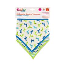 Babador Bandana 2und ZigZag Comtac Kids Babador Bandana 2und ZigZag Comtac Kids