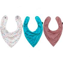 Babador bandana - Carinhoso (3 unidades) - Gummi