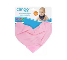 Babador Bandana com Mordedor em Silicone - Clingo