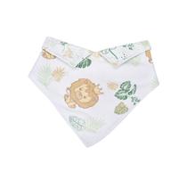 Babador Bandana Dengo Chevron Verde - REF3675 - Tecido 100% Algodão Babador Bandana Dengo Chevron Verde - REF3675 - Tecido 100% Algodão