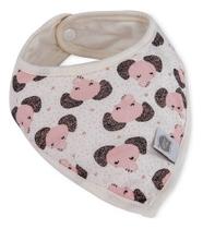 Babador Bandana Forro Impermeavel Menino Menina Premium Zip