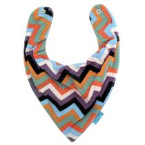 Babador Bandana Impermeável Zig Zag