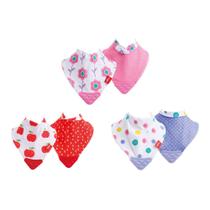 Babador bandana infantil dupla face - nuby