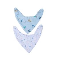 Babador Bandana Masculino - Kit com 2 Peças