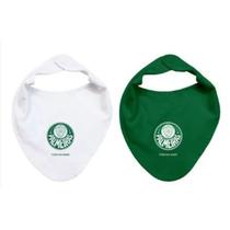 Babador Bandana Palmeiras Kit 2 Peças Oficial Torcida Baby Babador Bandana Palmeiras Kit 2 Peças Oficial Torcida Baby