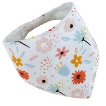 Babador Bandana Slim - Floral Alegre - 1 peça