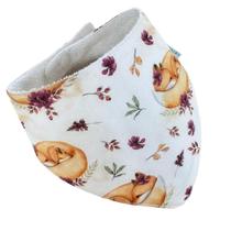 Babador Bandana Slim -Mamãe Raposa - 1 peça Babador Bandana Slim -Mamãe Raposa - 1 peça