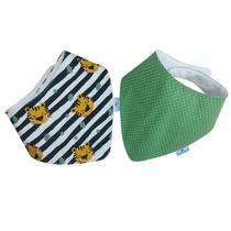 Babador bandana Slim Tigre - 2 peças