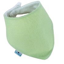 Babador Bandana Slim - Xadrez Verde Claro - 1 peça Babador Bandana Slim - Xadrez Verde Claro - 1 peça