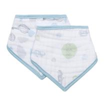 Babador Bandana Soft 100% Algodão Com 3 Camadas Tamanho Unico 02 Unidades Baby Papi Cor:Corrida De Carros
