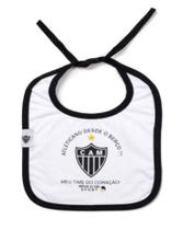 Babador Bebê Atlético MG Revedor Babador Bebê Atlético MG Revedor