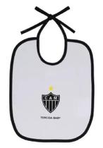 Babador Bebê Atletico Mineiro Branco Torcida Baby