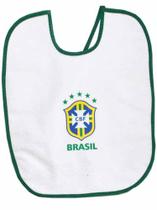 Babador Bebê Brasil Branco - ALDT