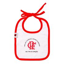 Babador Bebê Flamengo Revedor - Cia Bebê