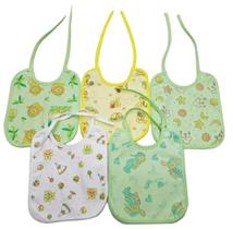 Babador Bebe Impermeavel 20x24cm Kit Com 3 Unidades