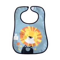 Babador Bebe Impermeável Plástico C/bolso Cor Luke