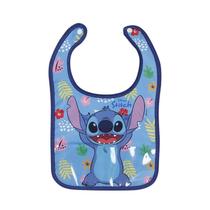 Babador Bebe Infantil Impermeável Multiuso Divertido Stitch