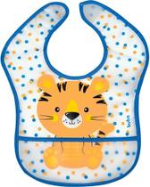 Babador Buba Infantil com Pega Migalhas Impermeável Fecho em tiras autocolantes - Buba Baby