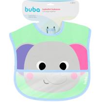 Babador Bubazoo Elefante Com Bolso Pega Migalhas 17077 Buba