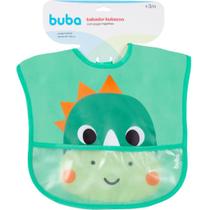 Babador Buboo Dino Com Bolso Pega Migalhas 17075 Buba