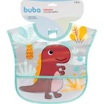 Babador com bolso dino buba