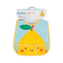 Babador com bolso Frutti Limão Buba