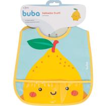 Babador Com Bolso Frutti - Limão Buba