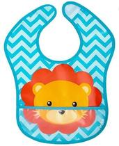 Babador com bolso leão 15367