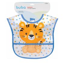 Babador com Bolso Tigrinho Buba 13234 Babador com Bolso Tigrinho Buba 13234