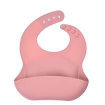 Babador com Papa Migalhas Silicone Bebê Pietra Baby Silicone Lavável Impermeável Refeição Infantil