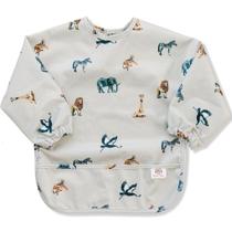Babador de bebê Bubba Bear com mangas impermeáveis, 6 a 3 anos, reciclado