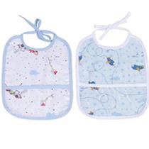 Babador de plástico com bolso papi