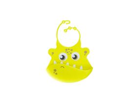 Babador De Silicone Bebe Menina Ou Menino Monstrinhos Papi