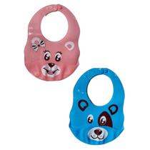 Babador De Silicone Bichinhos - Pais & Filhos Babador De Silicone Bichinhos - Pais & Filhos