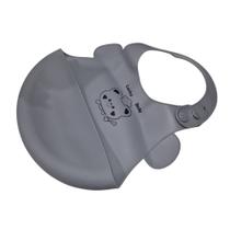 Babador de silicone com coletor