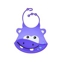 Babador de Silicone Hipopótamo - Multikids Baby