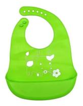 Babador De Silicone Impermeável Cata Migalhas Bebê Infantil Desenho Diversos Livre de BPA