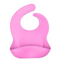 Babador De Silicone Pescoço Ajustável Com Pega Migalhas Para Refeição Alimentação Bebês Crianças À Prova Da Água Sem BPA Babador De Silicone Pescoço Ajustável Com Pega Migalhas Para Refeição Alimentação Bebês Crianças À Prova Da Água Sem BPA