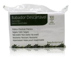 Babador Descartável Impermeável (C/100UND) - Biodinâmica