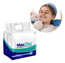 Babador Descartável Odontologico Impermeável Maxclean C/ 100