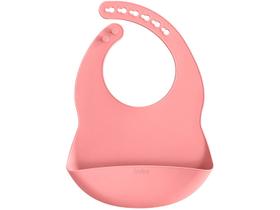 Babador Em Silicone Fecho Ajustável C/ Bolso Pega Migalhas Buba Babador Em Silicone Fecho Ajustável C/ Bolso Pega Migalhas Buba