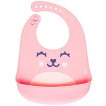 Babador Gumy Rosa - Silicone - Buba