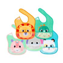 Babador Impermeável Buba com Fecho Ajuste +3 meses Bubazoo Animais Bebê Babador Impermeável Buba com Fecho Ajuste +3 meses Bubazoo Animais Bebê