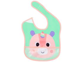 Babador Impermeável com Bolso Buba Unicórnio