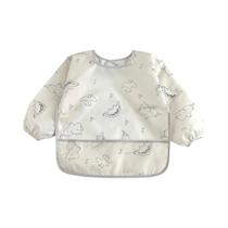 Babador Impermeável De Manga Longa Para Bebês, Avental De Alimentação Para Crianças