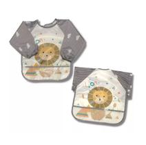 Babador Impermeável Manga Longa BlW Curta Kit 2Unds Leão Babador Impermeável Manga Longa BlW Curta Kit 2Unds Leão