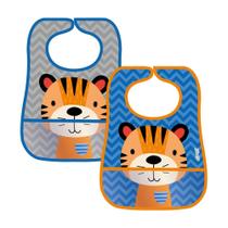 Babador Impermeável Tigre 2und Clingo Babador Impermeável Tigre 2und Clingo