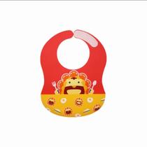 Babador Infantil Cobertura Total XL Leão Vermelho