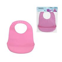 Babador infantil de silicone com bolso western cs-22a